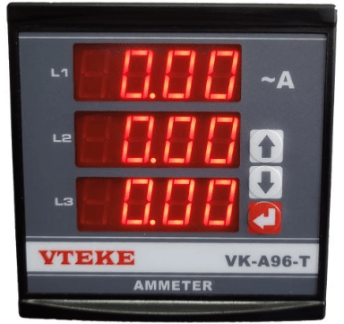 Three Phase Ammeter