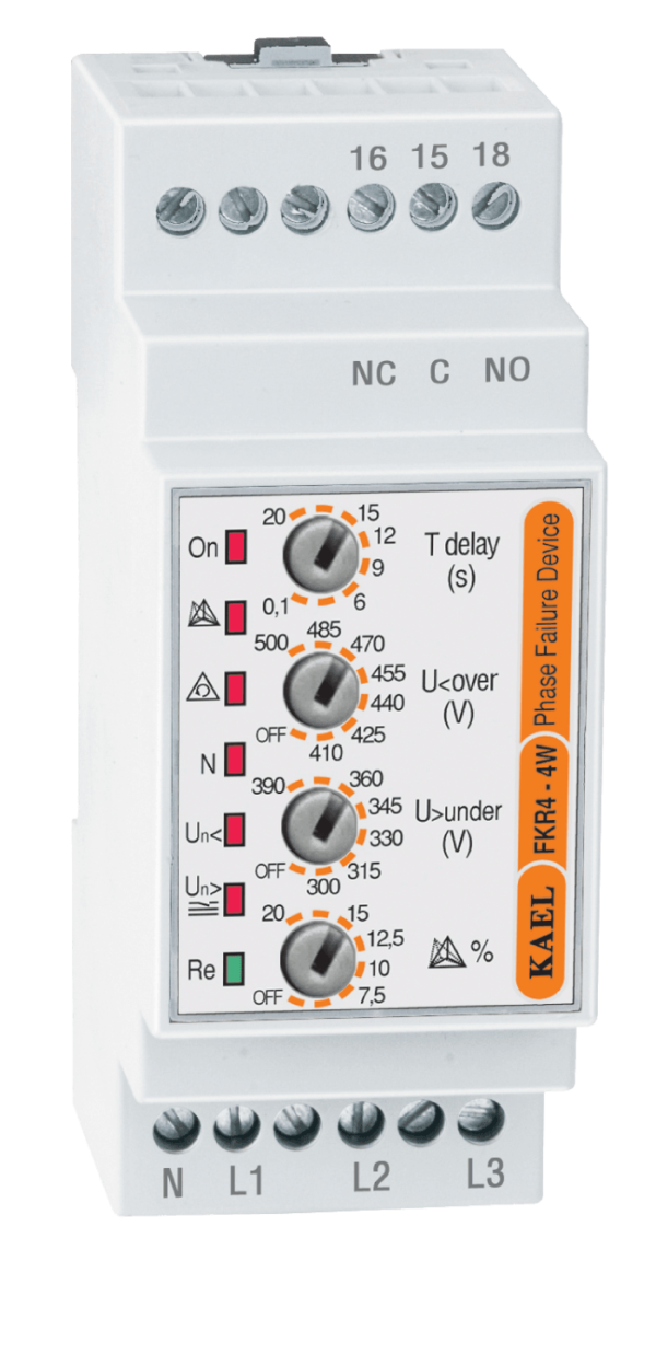 Phase Sequence Controller Phase Protection Relay – Power and Control